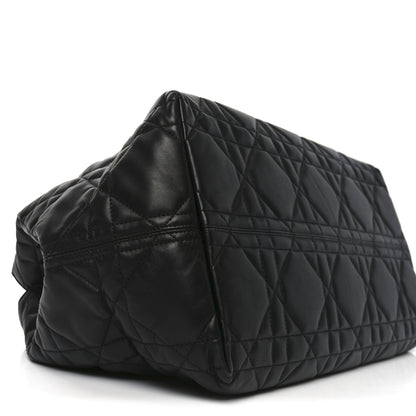 Christian Dior Calfskin Macrocannage Large Toujours Black 10 of 12