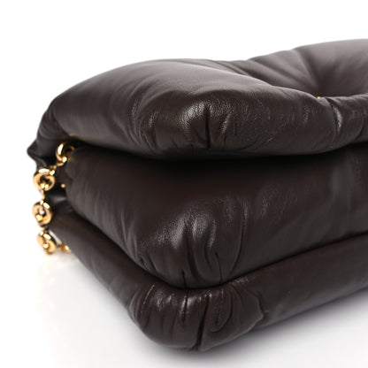 Loewe Lambskin Goya Puffer Bag Dark Chocolate 7 of 8