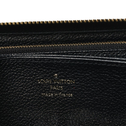 Louis Vuitton Empreinte Zippy Wallet Black 6 of 7