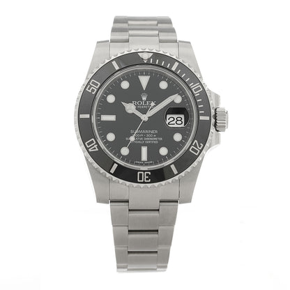 Rolex Stainless Steel 40mm Oyster Perpetual Submariner Date Watch Black 116610LN 1 of 4