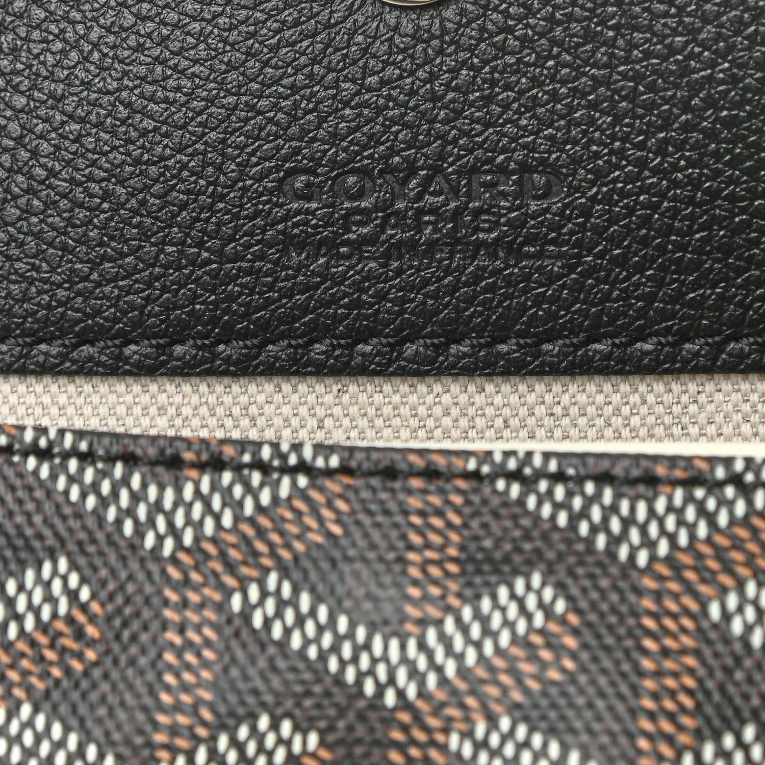 Goyard Goyardine Saint Louis GM Black 6 of 8