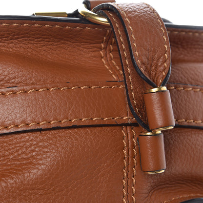 Chloe Calfskin Mini Marcie Round Crossbody Bag Tan 8 of 8