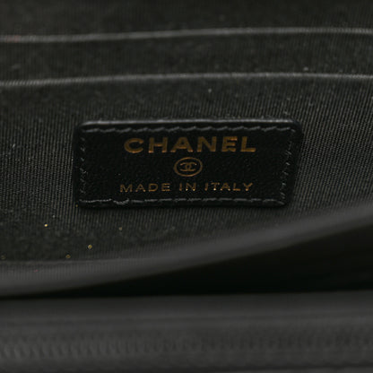 Chanel Lambskin Quilted Mini Trendy CC Wallet On Chain WOC Black 7 of 11