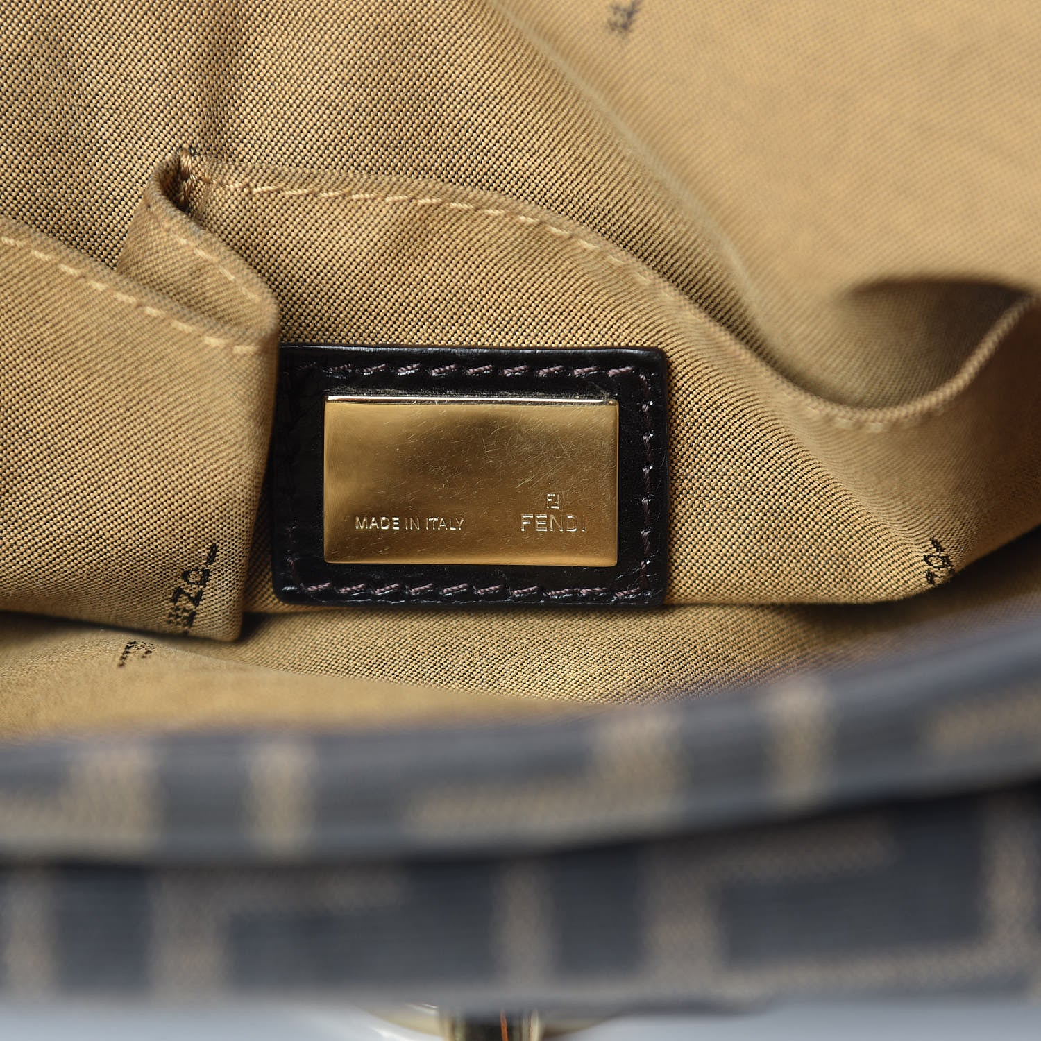 Fendi Zucca Crossbody Bag Tobacco 6 of 12