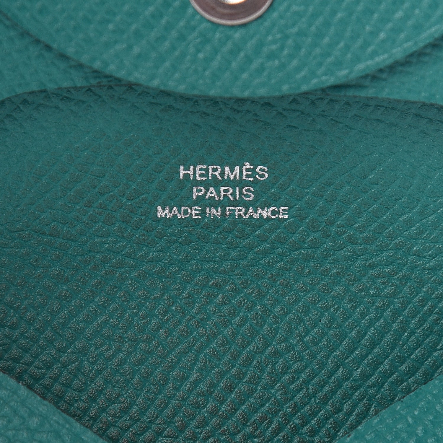 Hermes Epsom Bastia Coin Purse Bleu Paon 6 of 14