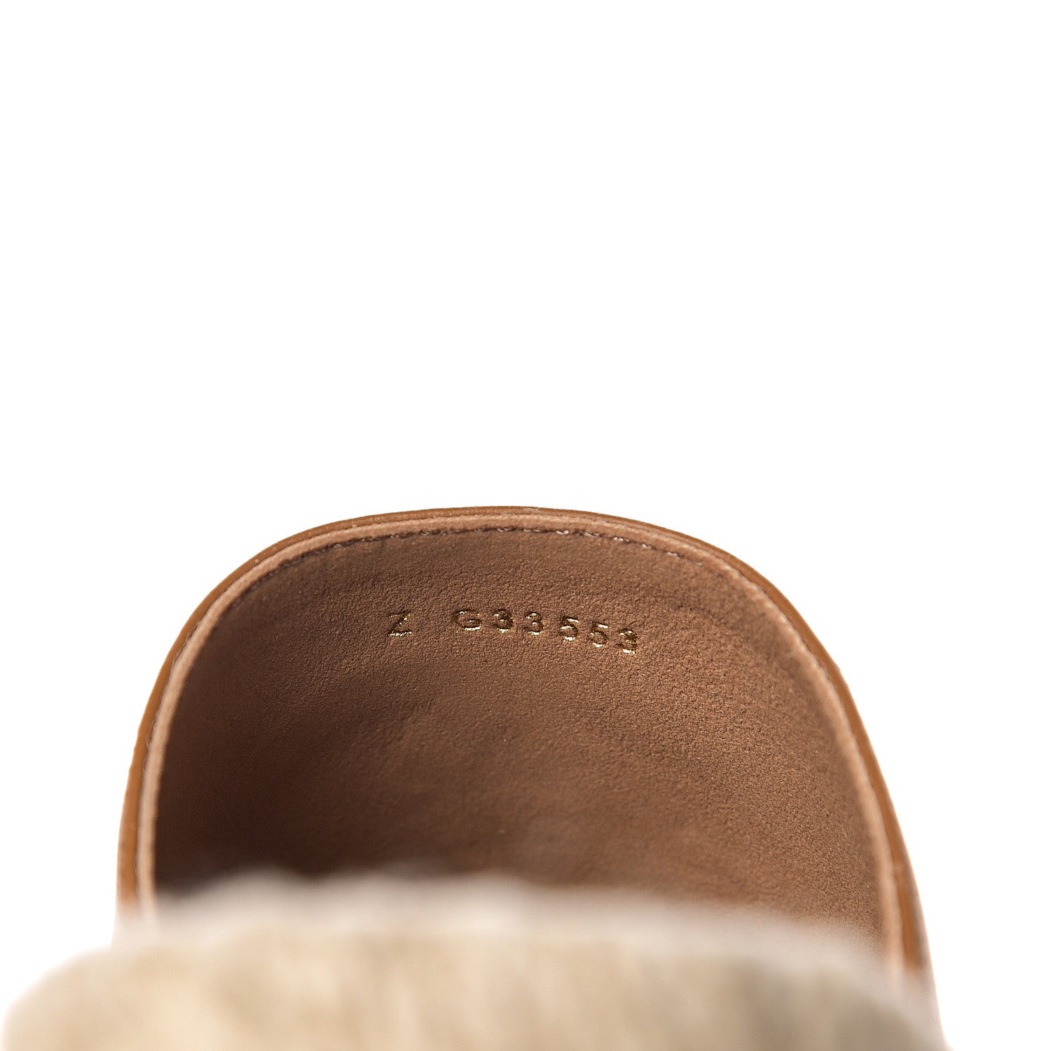 Chanel Calfskin CC Espadrille Mules 37 Light Brown 7 of 11