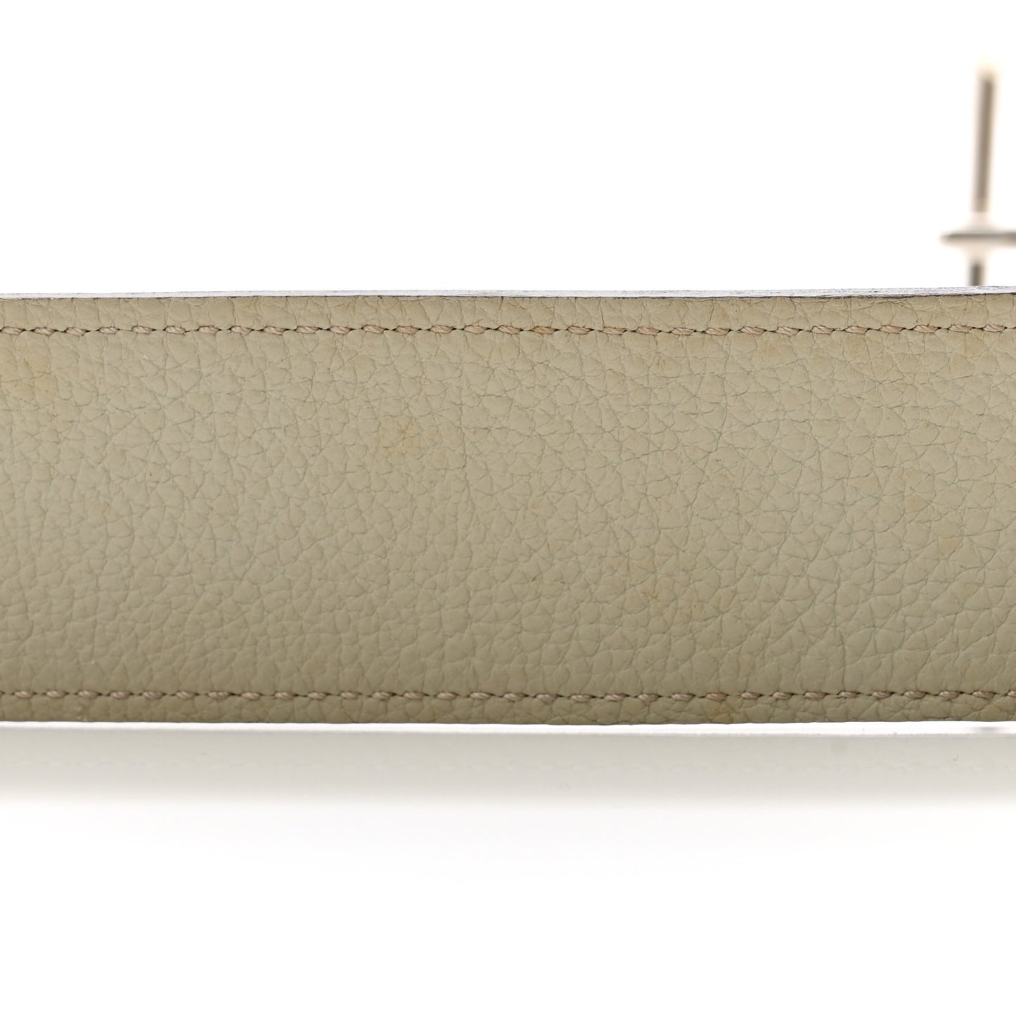 Box Togo Nathan 40 Belt 85 34 Black Beige Esquisse