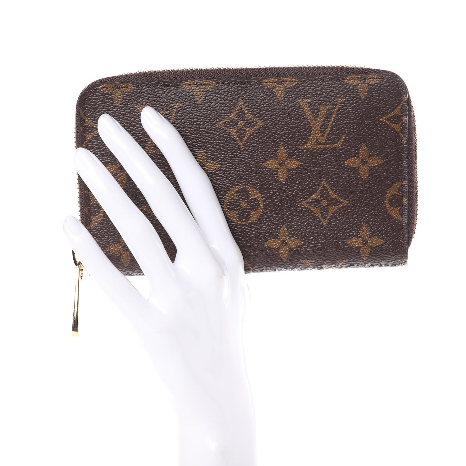 Louis Vuitton Monogram Zippy Compact Wallet 2 of 10