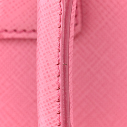 Prada Saffiano Lux Medium Tote Begonia 19 of 19