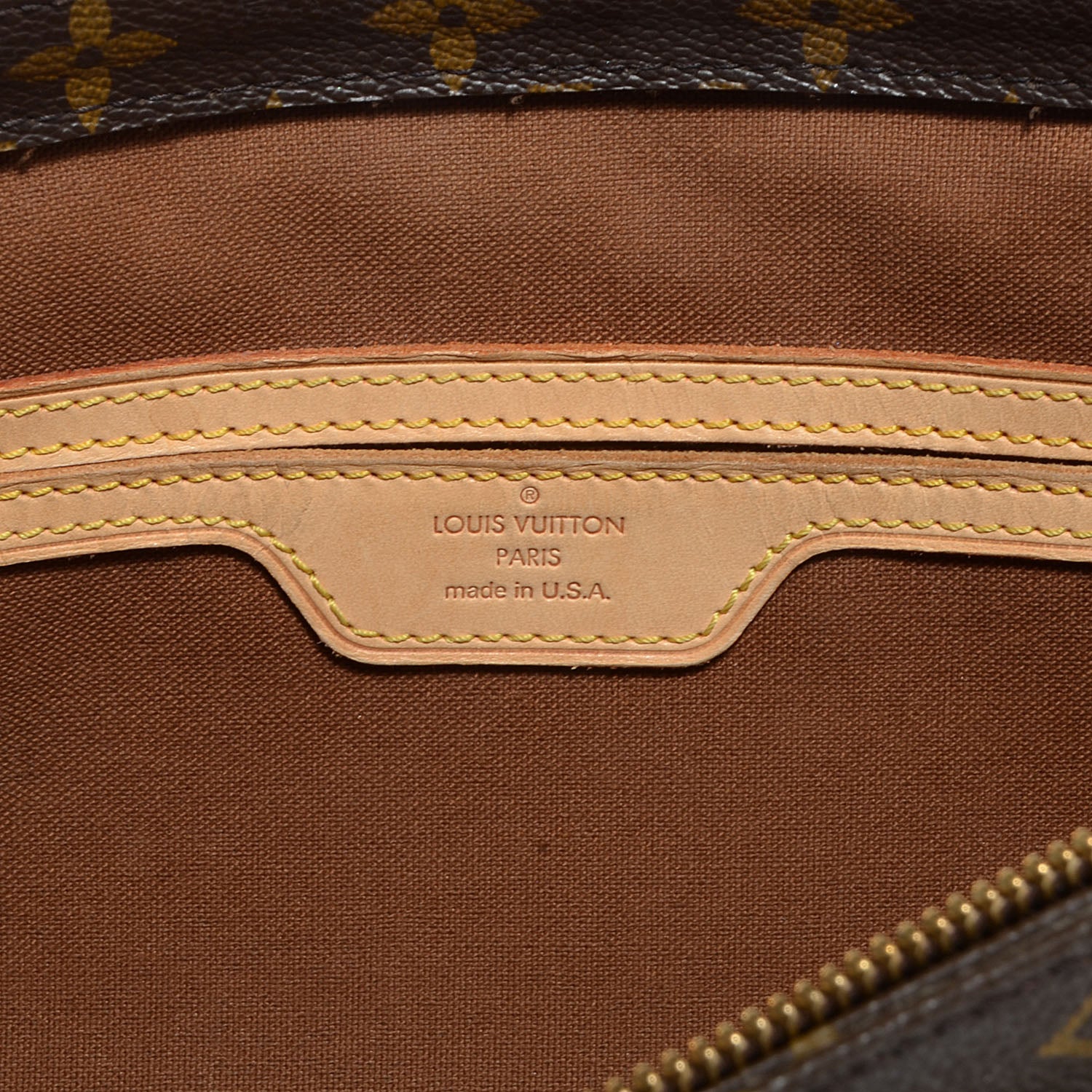 Louis Vuitton Monogram Cabas Mezzo 5 of 6