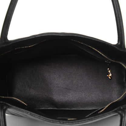 Chanel Caviar Quilted Medallion Tote Black 5 of 9