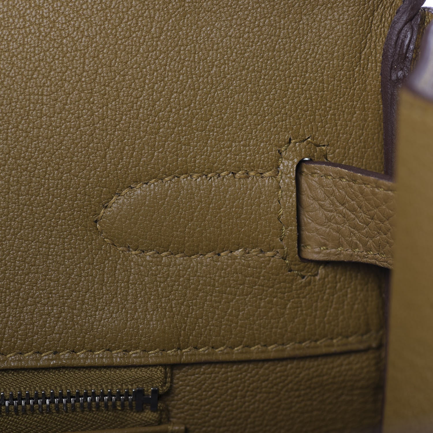 Hermes Togo Birkin 35 Bronze Dore 22 of 33