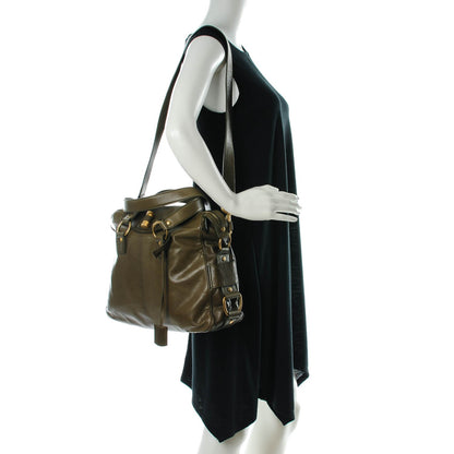 Saint Laurent Lambskin Medium Rive Gauche Jungle 2 of 7