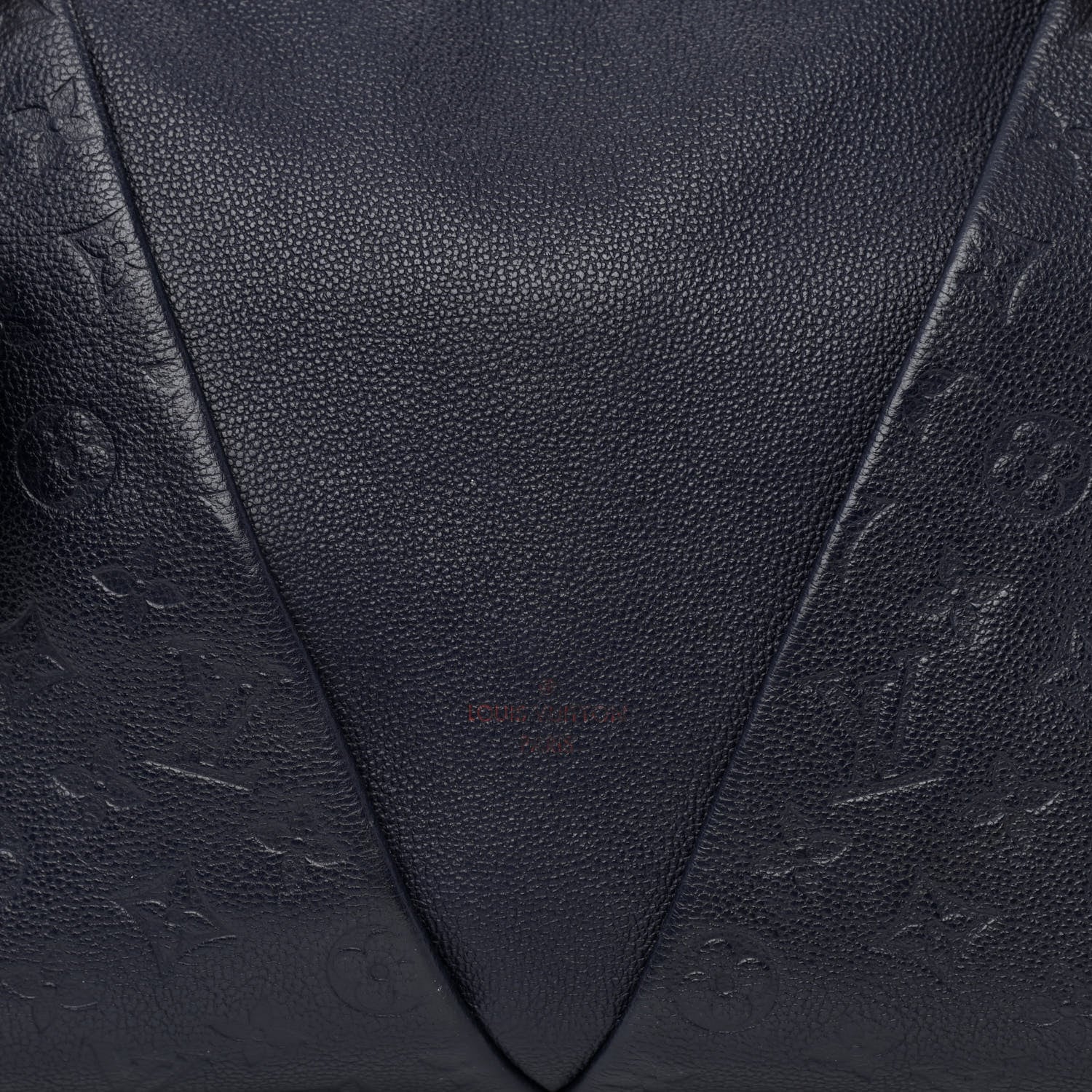 Louis Vuitton Empreinte V Tote MM Marine Rouge 8 of 16