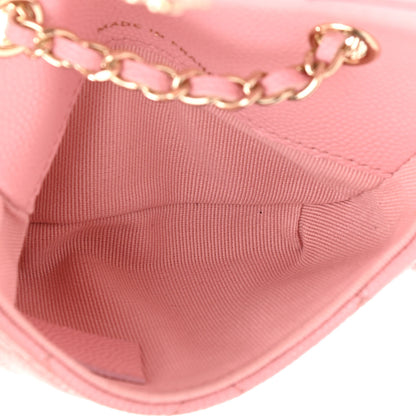 Chanel Caviar Quilted Mini Chain Belt Bag Light Pink 5 of 11