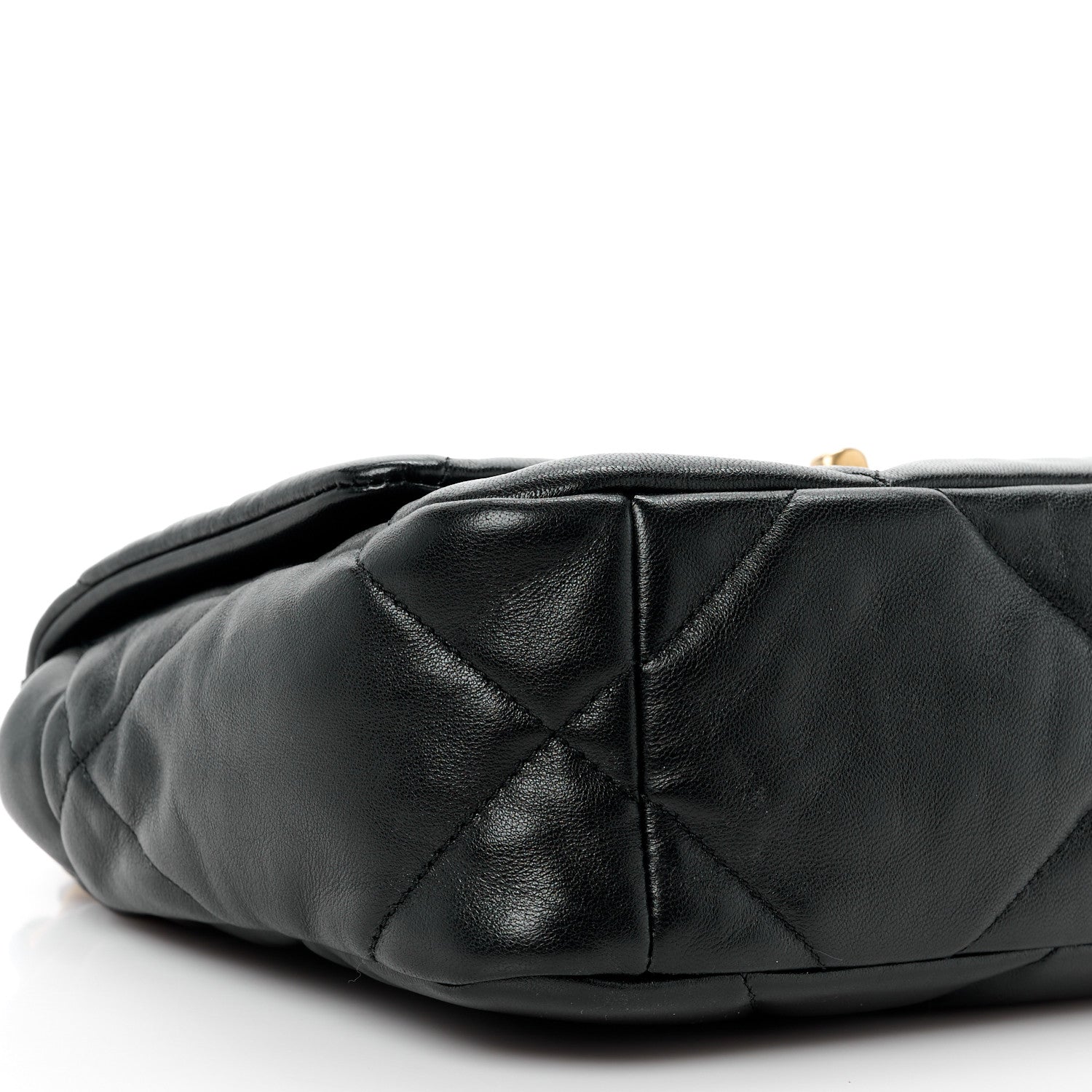 Chanel Lambskin Quilted Medium Chanel 19 Flap Black 11 of 13