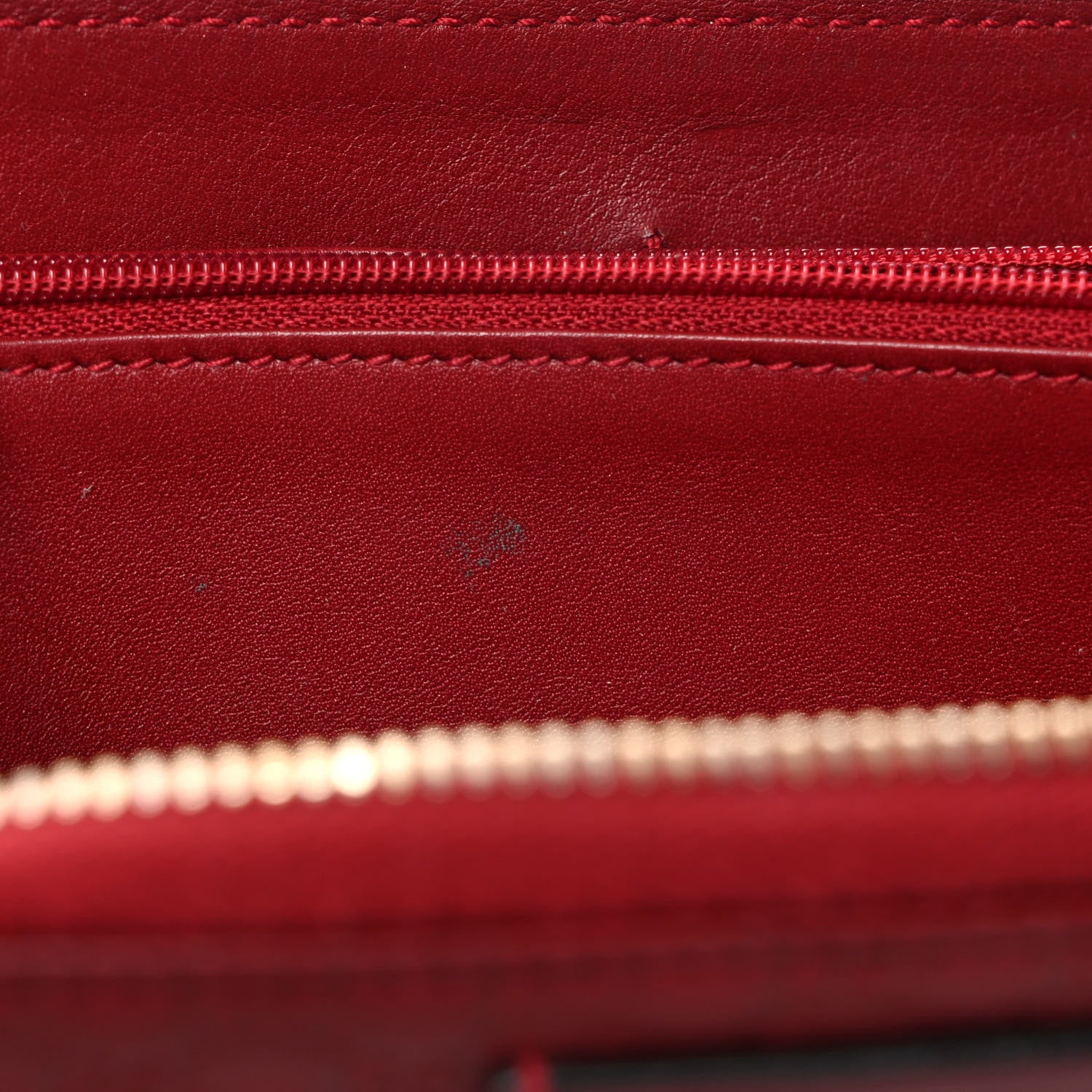 Gucci Microguccissima Zip Around Wallet Red 7 of 7