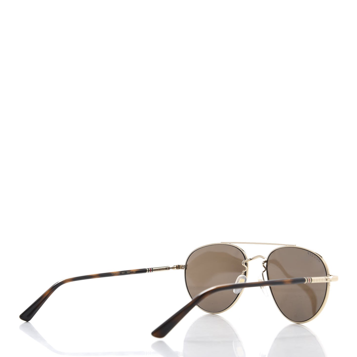Metal Aviator Sunglasses GG0388S Gold