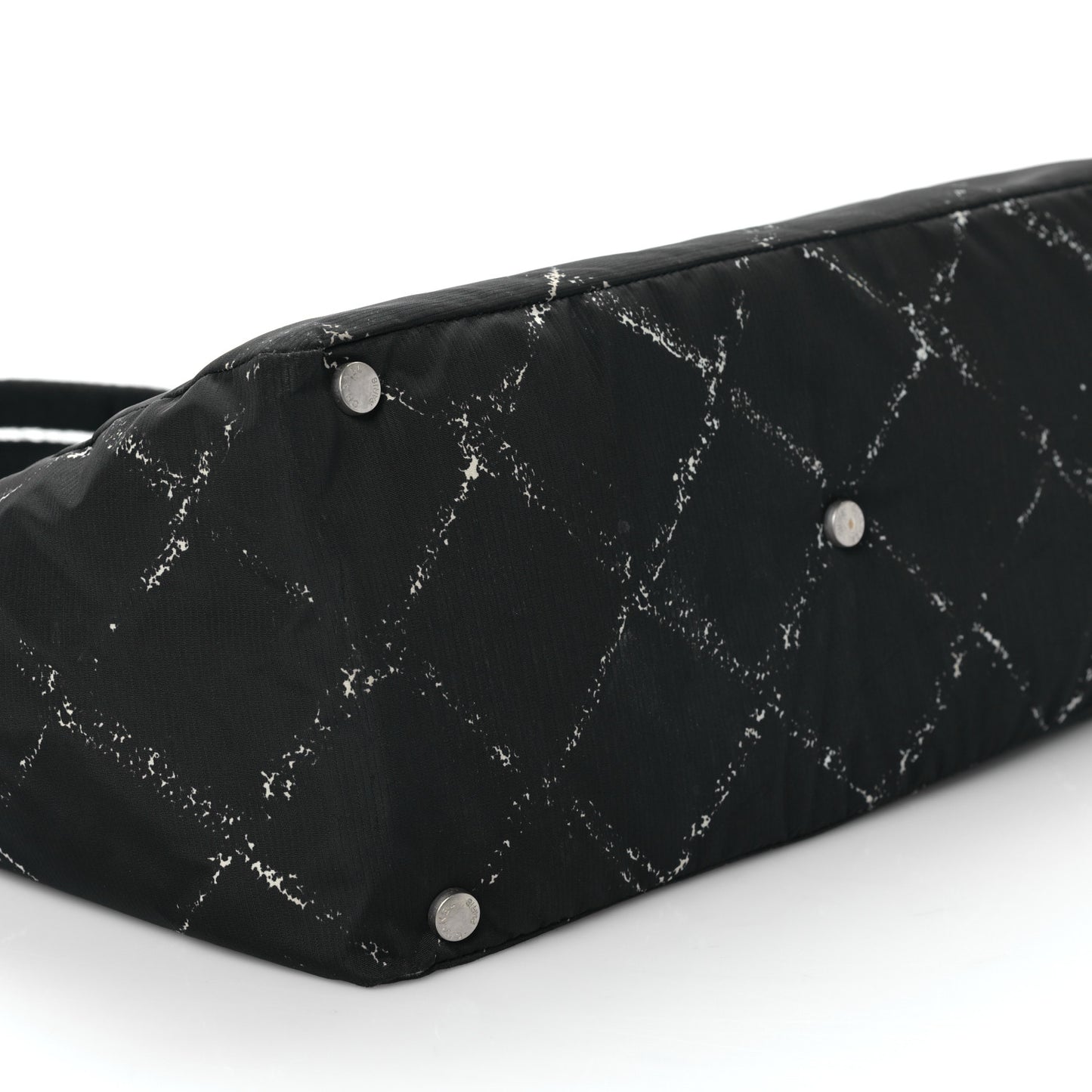 Nylon Travel Toiletry Tote Black