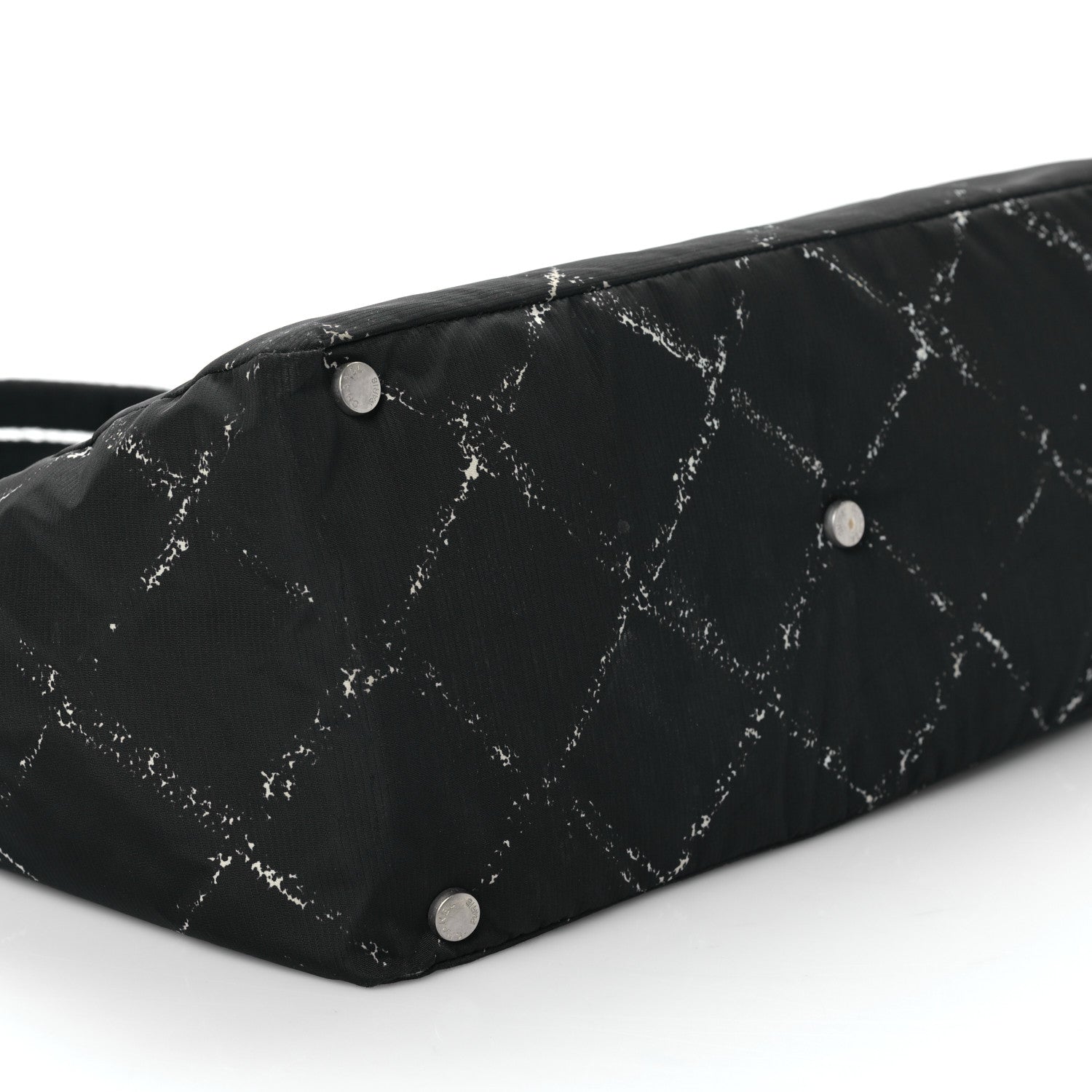 Chanel Nylon Travel Toiletry Tote Black 8 of 9