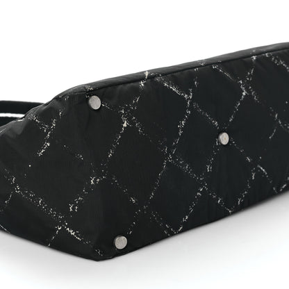 Chanel Nylon Travel Toiletry Tote Black 8 of 9