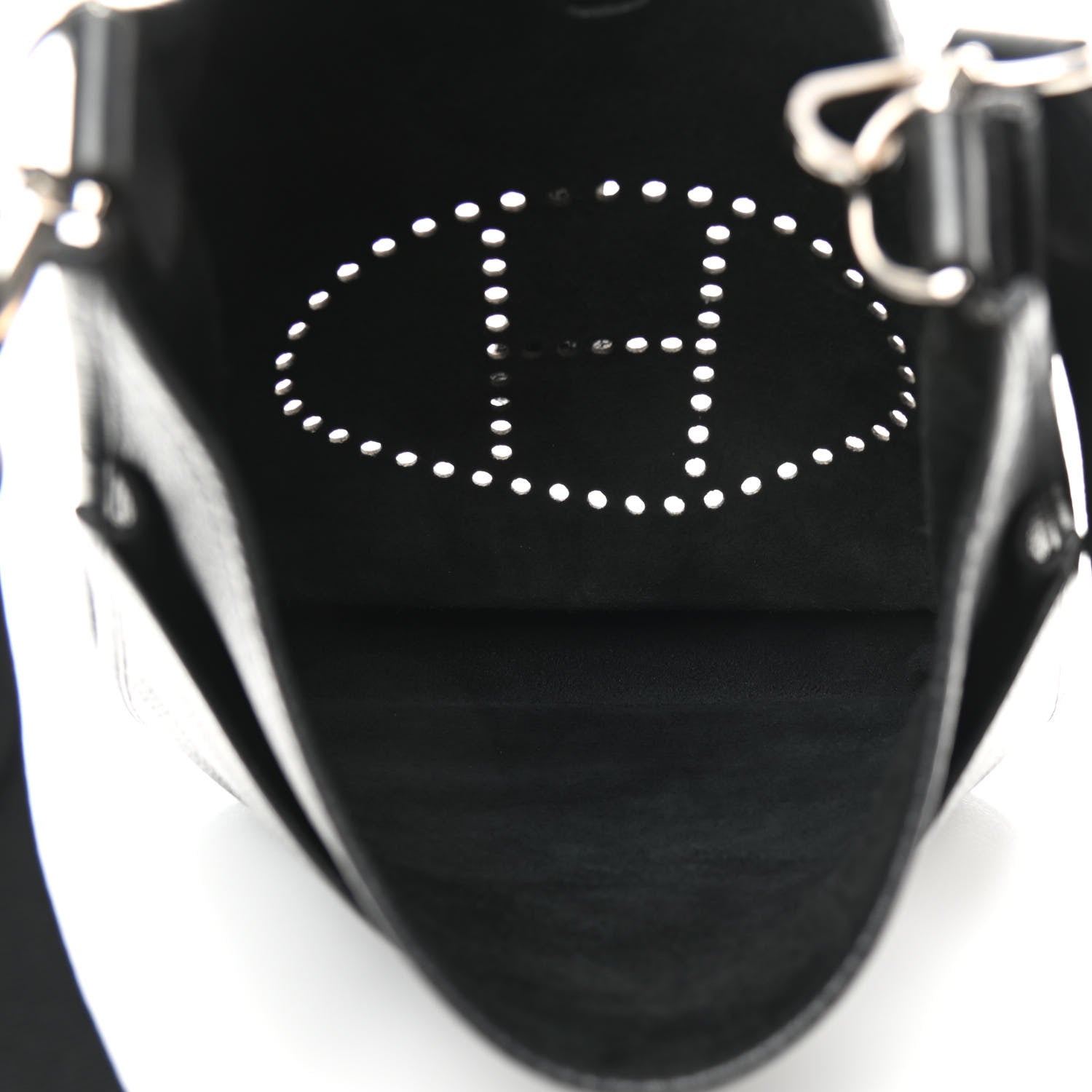 Hermes Taurillon Clemence Evelyne II PM Black 5 of 10