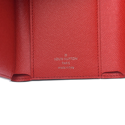 Louis Vuitton Monogram Escale Victorine Wallet Red 5 of 5