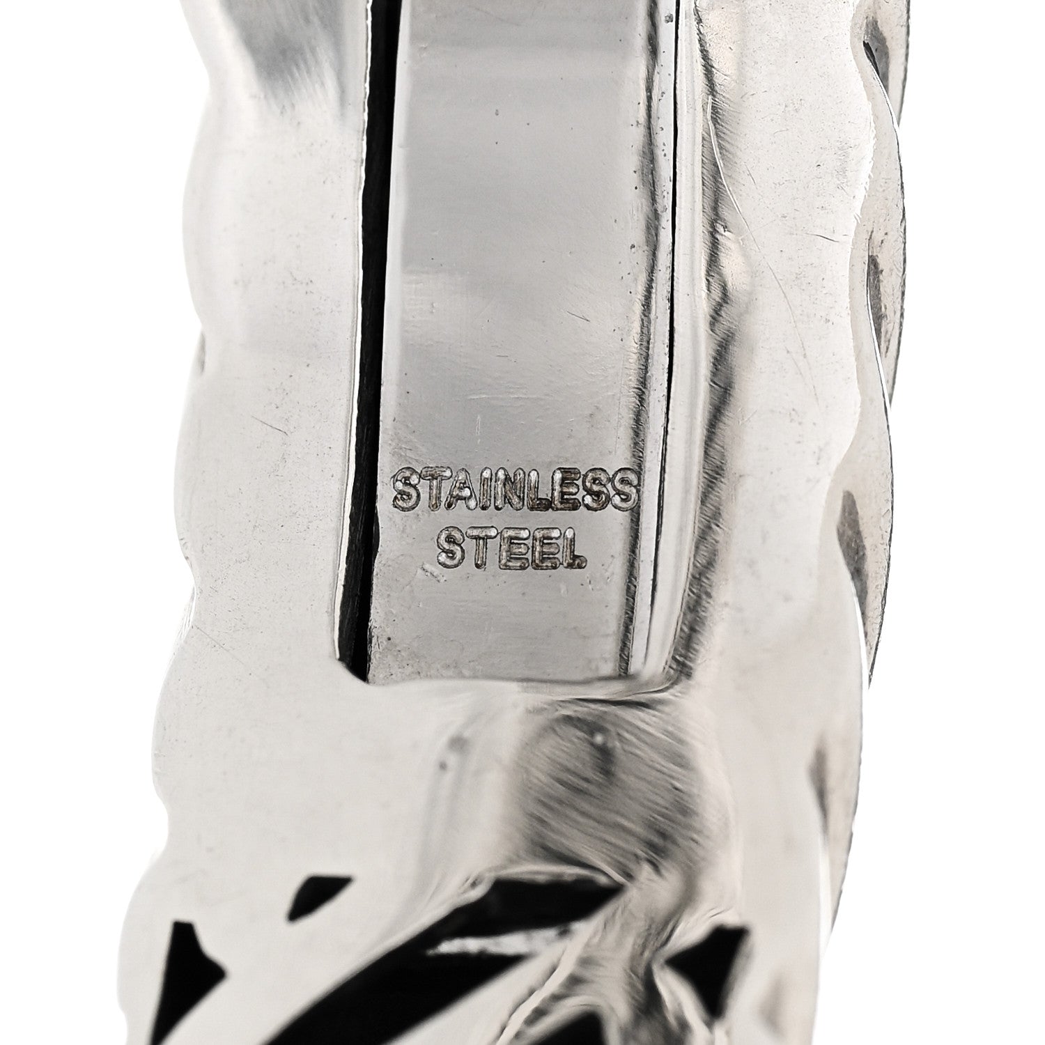 David Yurman Sterling Silver Diamond 10mm Sculpted Cable Bracelet 4 of 4