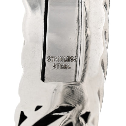 David Yurman Sterling Silver Diamond 10mm Sculpted Cable Bracelet 4 of 4