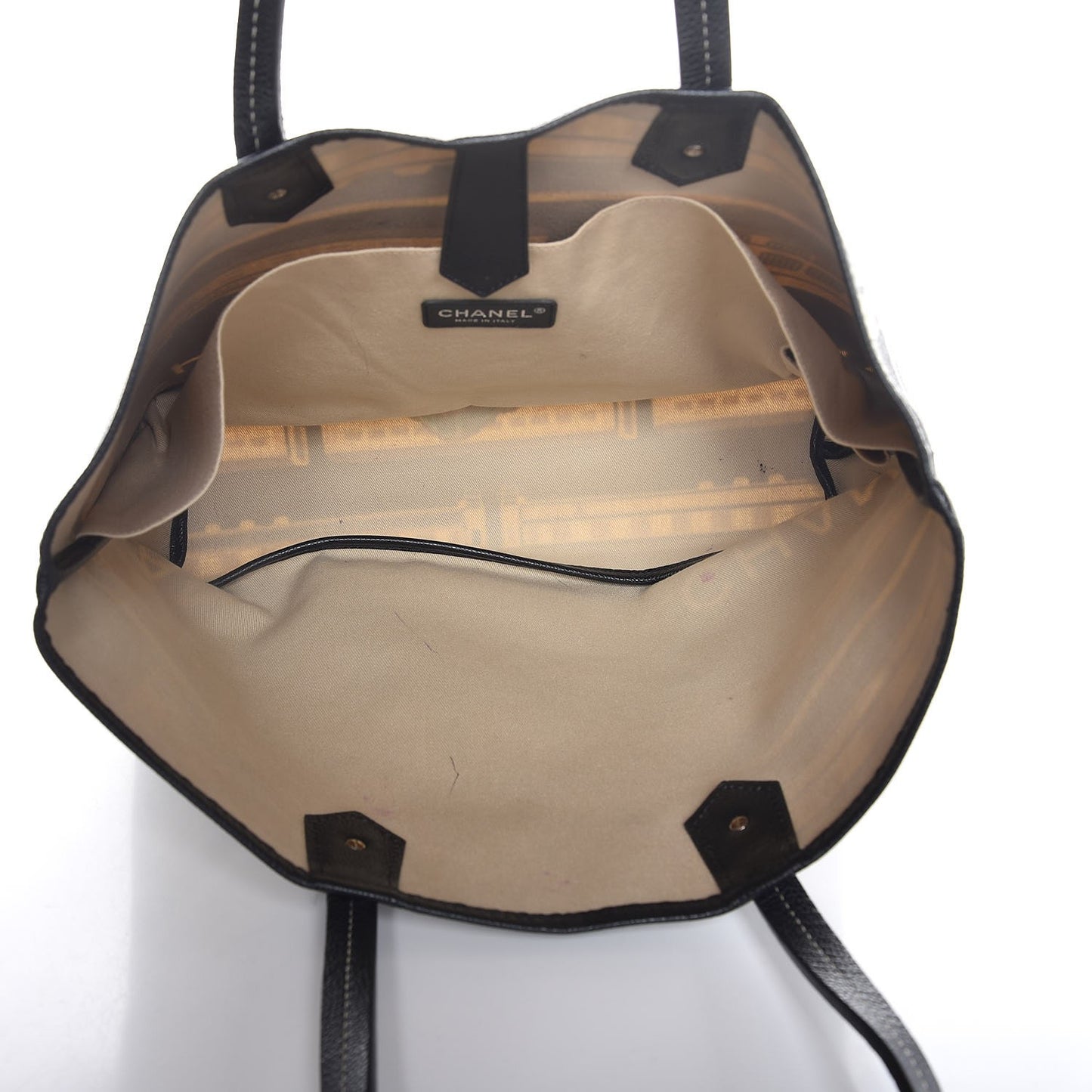 Coated Canvas Le Train Bag Black