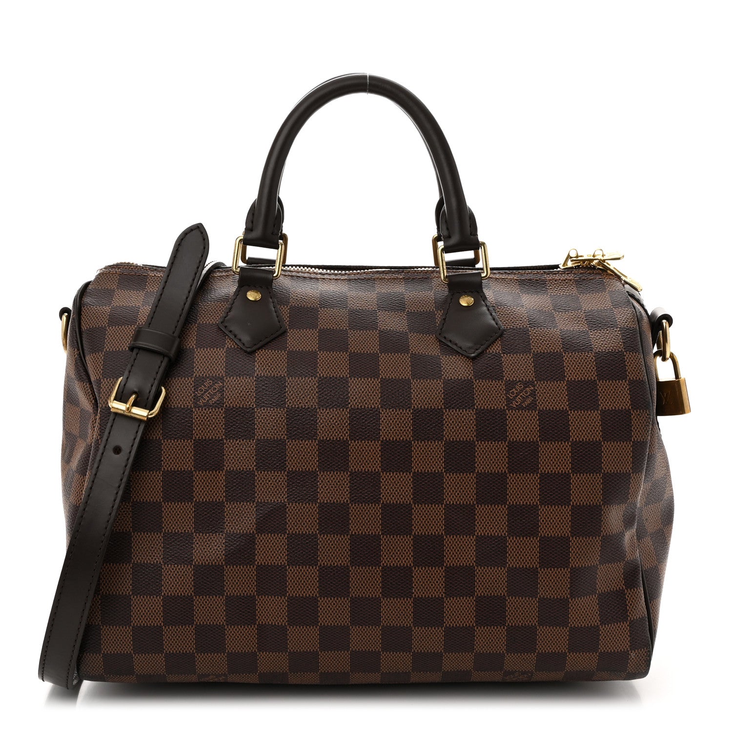 Louis Vuitton Damier Ebene Speedy Bandouliere 30 1 of 10