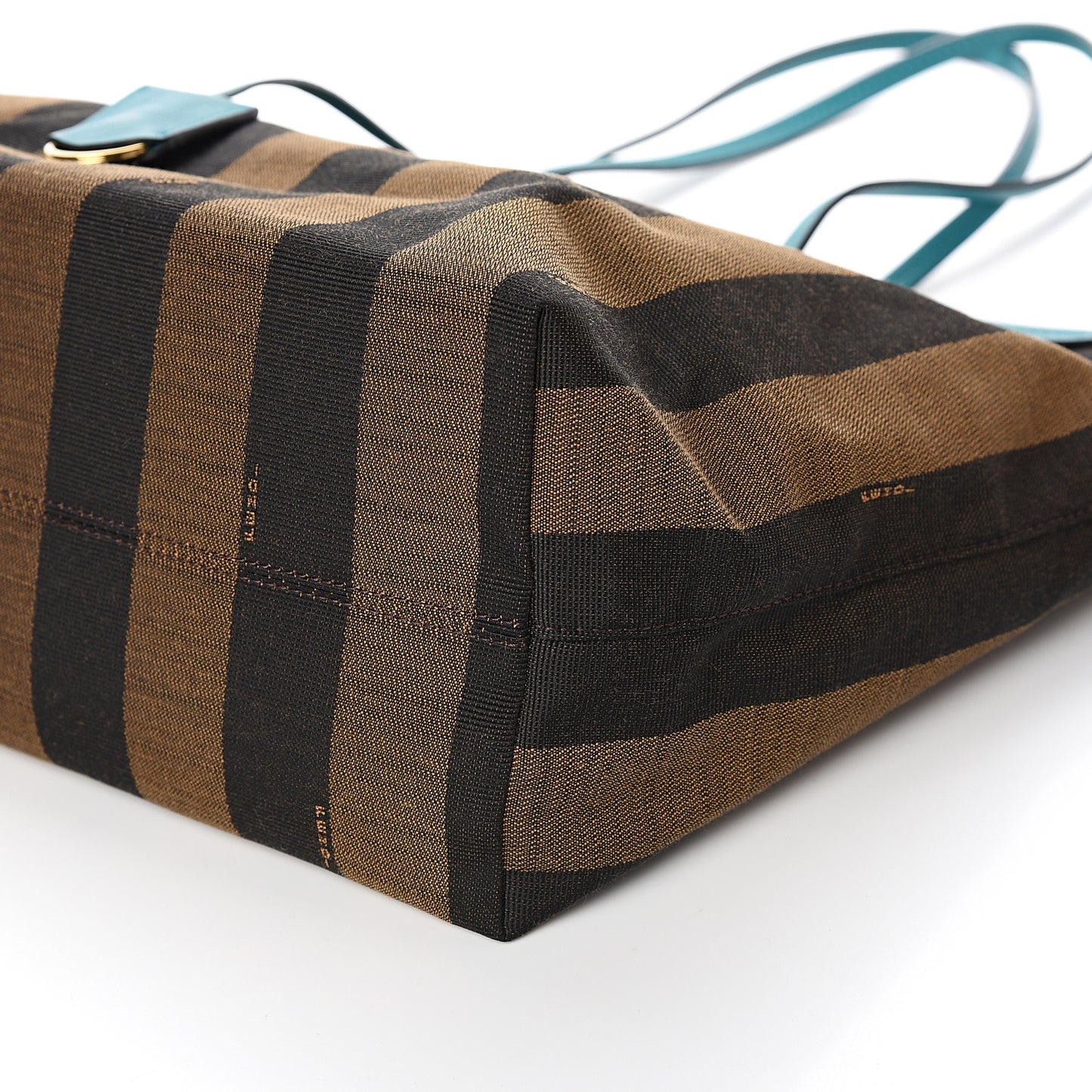 Pequin Vitello Medium Roll Tote Tobacco Lago