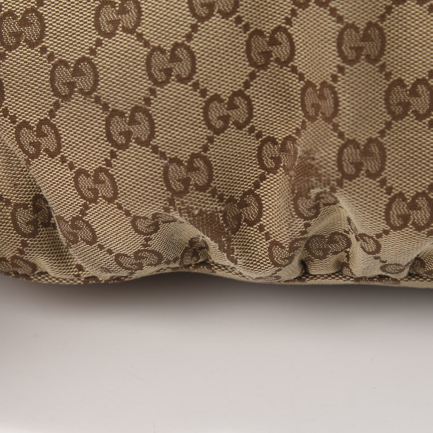 Monogram Large D Ring Hobo Dark Brown