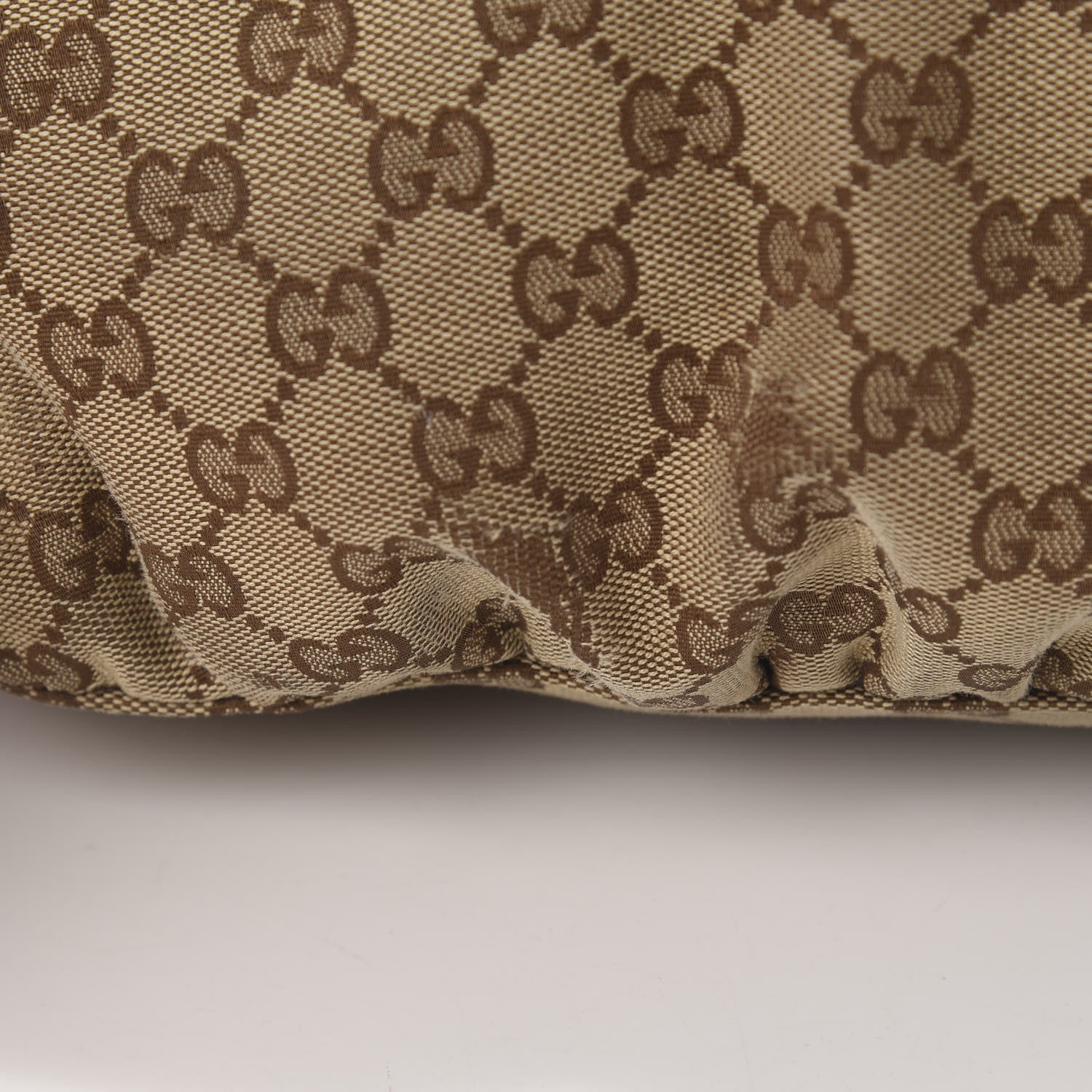 Gucci Monogram Large D Ring Hobo Dark Brown 13 of 17