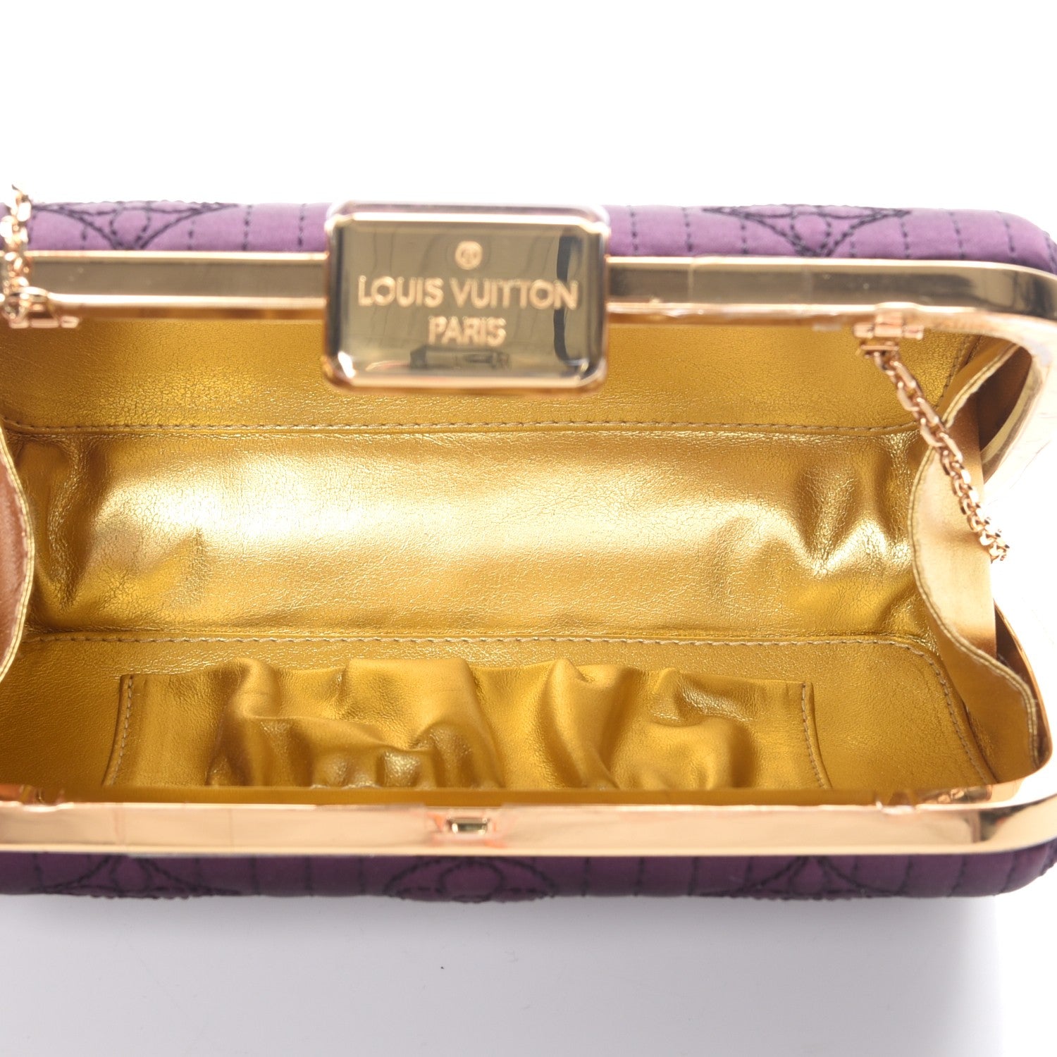 Louis Vuitton Monogram Motard Minaudiere Clutch Prune 6 of 8