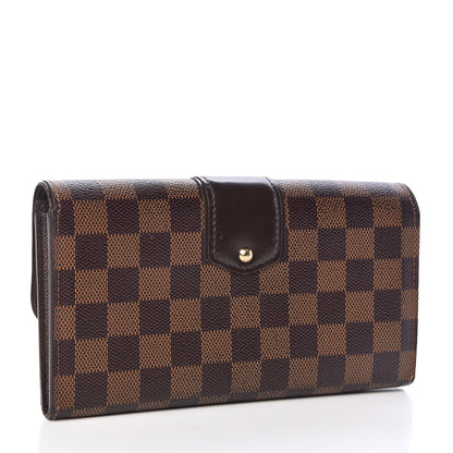 Louis Vuitton Damier Ebene Sistina Wallet 3 of 10