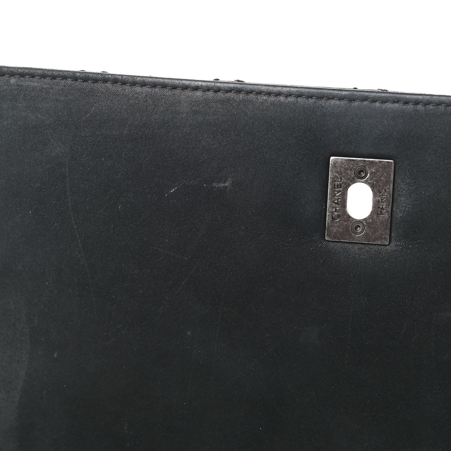 Chanel Glazed Calfskin Quilted Medium Day Trip Flap Black 14 of 14