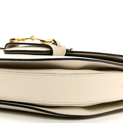 Gucci Azalea Calfskin Horsebit 1955 Shoulder Bag Mystic White 11 of 11