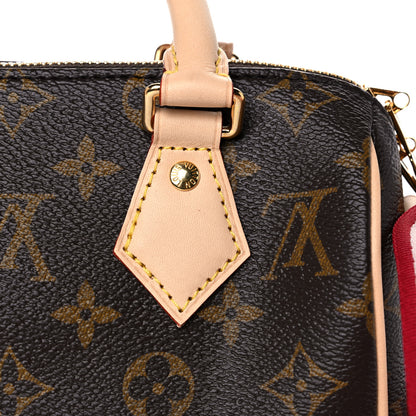 Louis Vuitton Monogram Speedy Bandouliere 20 Fuchsia 9 of 10