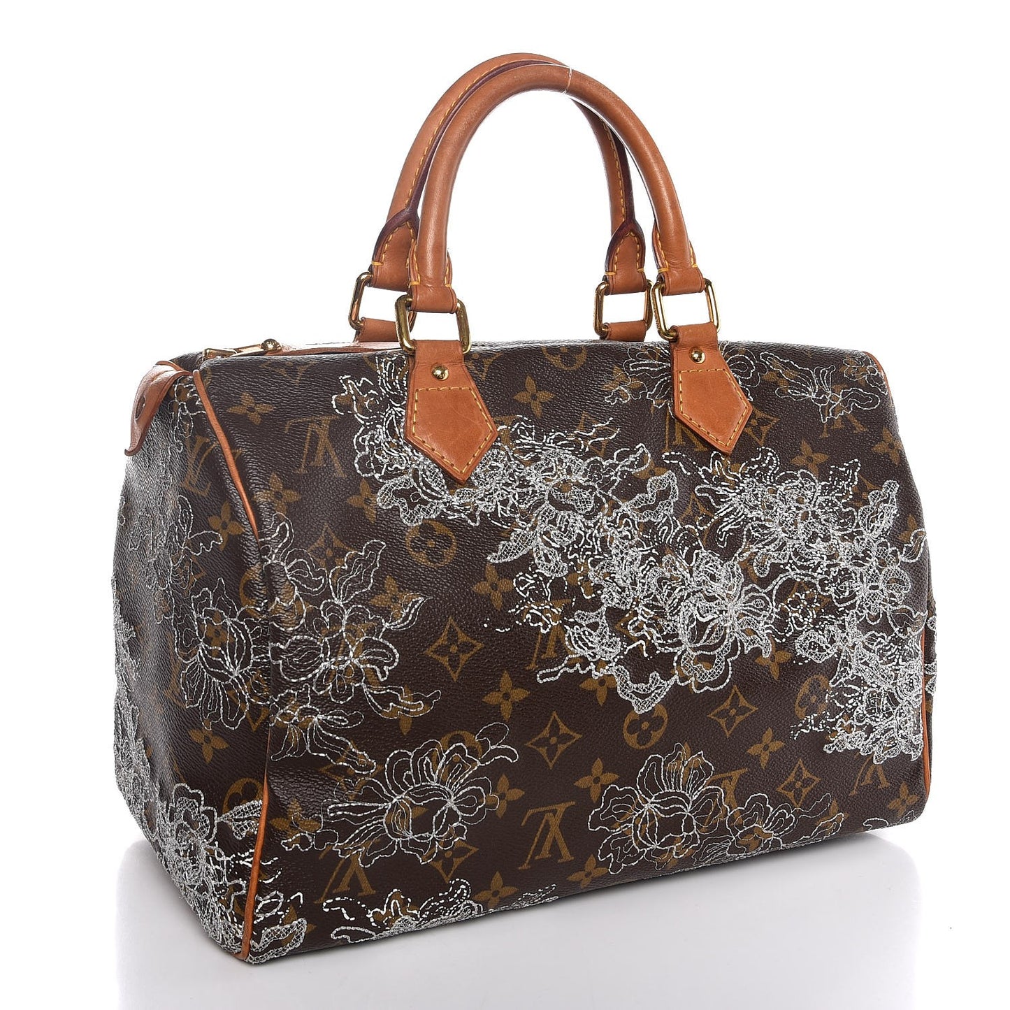 Monogram Dentelle Speedy 30 Silver