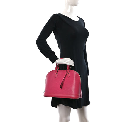 Louis Vuitton Epi Alma PM Pivoine 2 of 9
