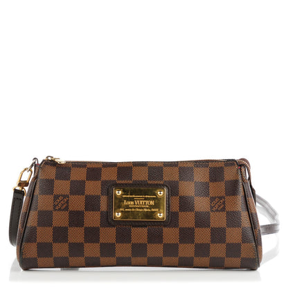 Louis Vuitton Damier Ebene Eva Clutch 1 of 7