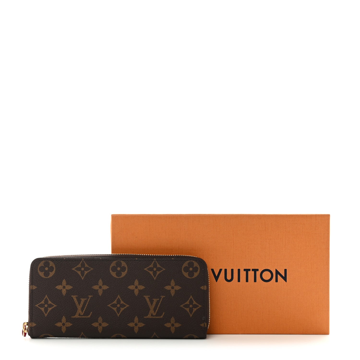 Louis Vuitton Monogram Clemence Wallet Fuchsia 7 of 7