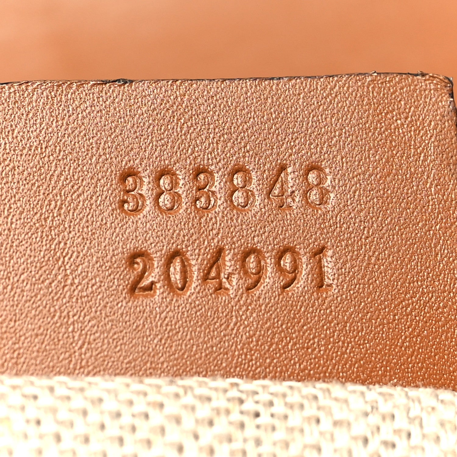 Gucci Monogram Medium Lady Web Shoulder Bag Beige Cuir 7 of 14