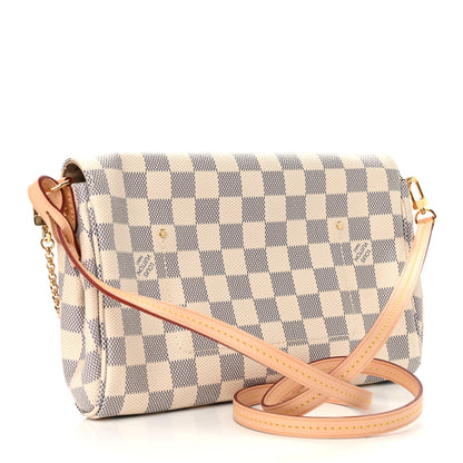Louis Vuitton Damier Azur Favorite MM 3 of 9