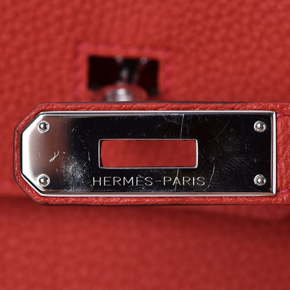 Hermes Togo Birkin 35 Rouge Casaque 8 of 29