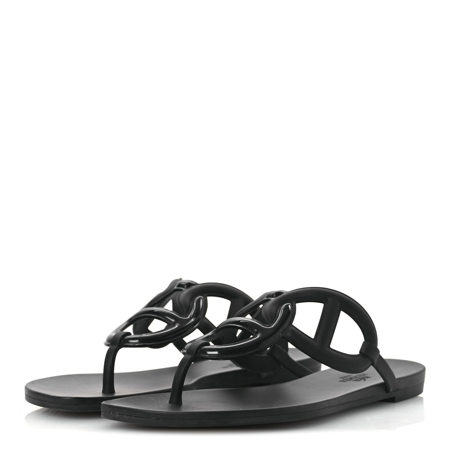 Rubber Womens Egerie Sandals 38 Black