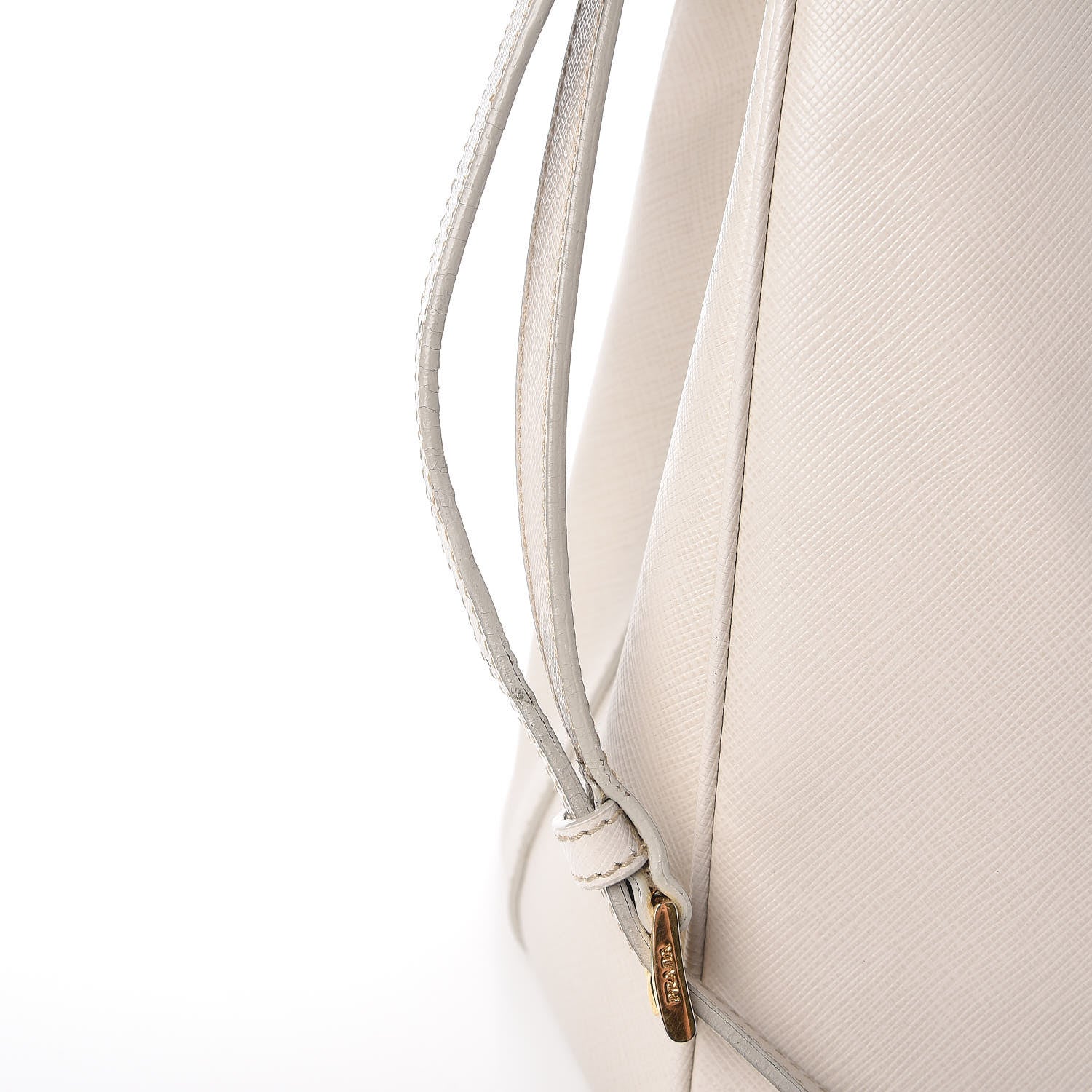 Prada Saffiano Lux Medium Tote Talco 15 of 23