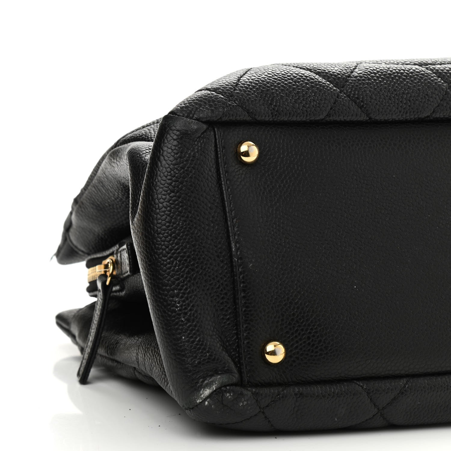 Chanel Caviar Quilted Timeless CC Soft Tote Black 8 of 11