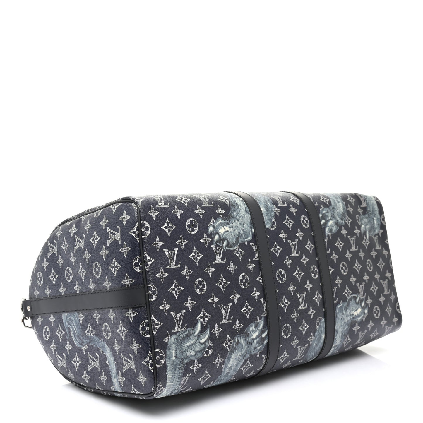 Savane Monogram Lion Chapman Keepall Bandouliere 55 Encre